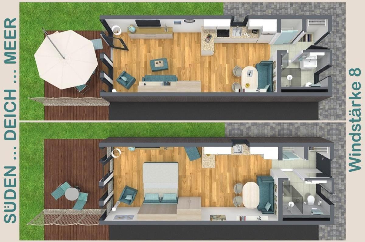 Windstaerke 8 Villa บือซุม ภายนอก รูปภาพ